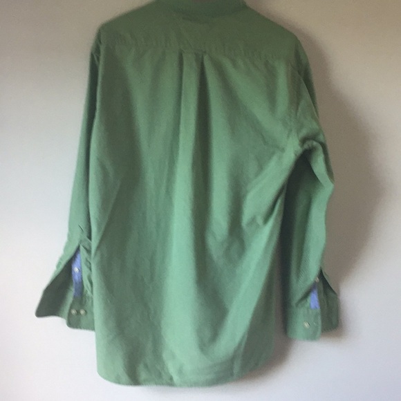 Button oxford sz 15 32-33 med Tomy hilfiger green - Picture 4 of 4